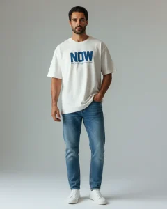 Camiseta Oversized Allyia NOW