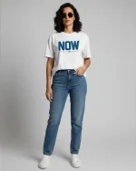 Camiseta Oversized Allyia NOW