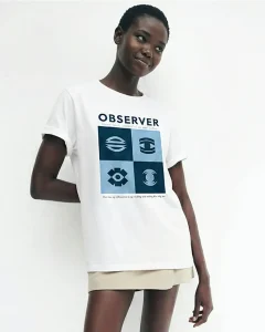 Camiseta Regular Allyia Observer