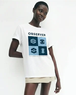 Camiseta Regular Allyia Observer